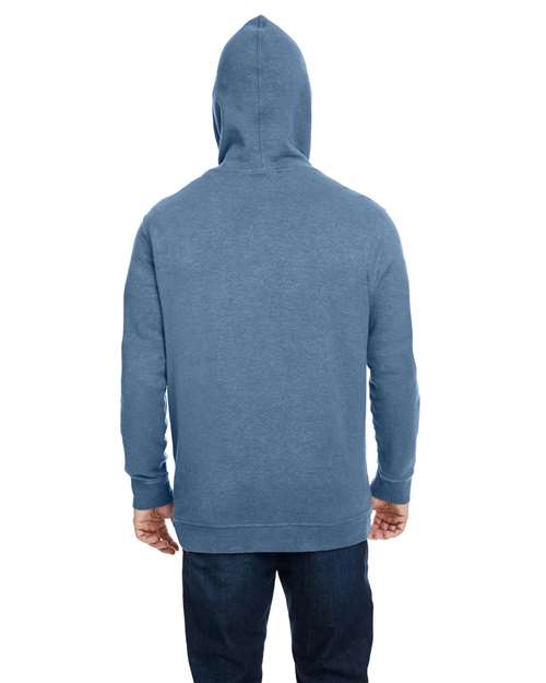 Unisex Hemp Hero Hooded Sweatshirt – On Model – Back