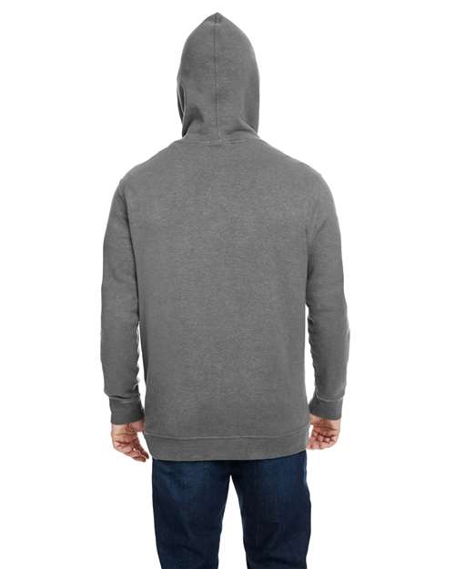 Unisex Hemp Hero Hooded Sweatshirt – On Model – Back