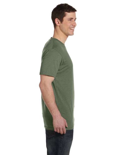 Unisex Eco Blend T-Shirt – On Model – Side