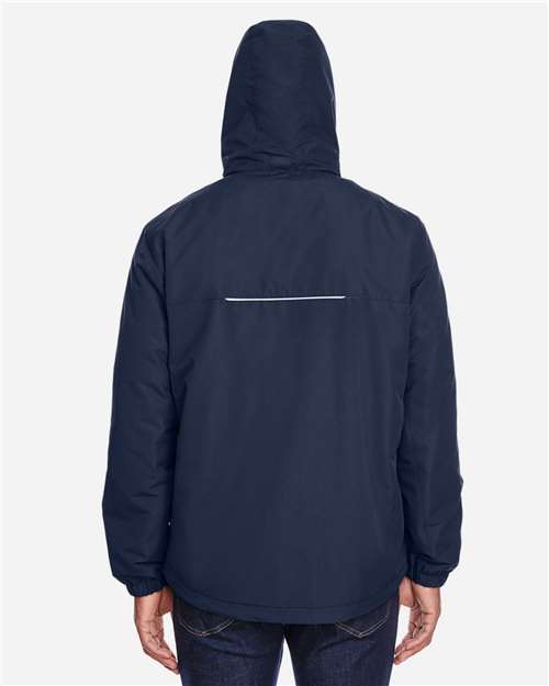 Men's Tall Profile Fleece-Lined All-Season Jacket – On Model – Back