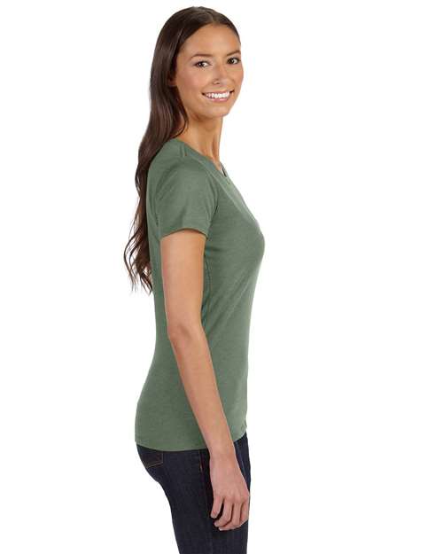 Women's Eco Blend T-Shirt – On Model – Side