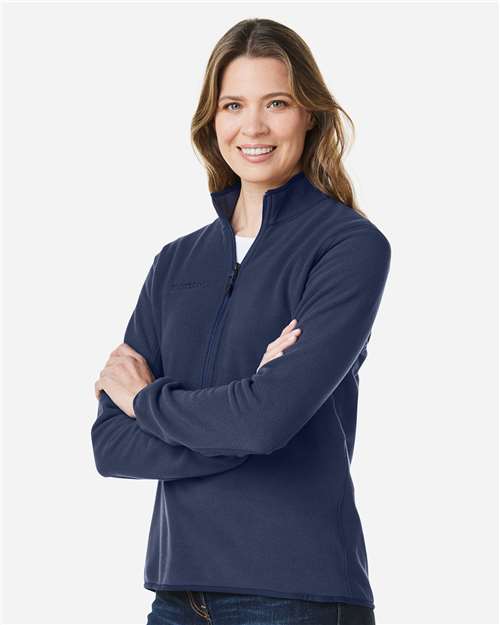 Women's Rocklin Half-Zip Jacket – On Model – Side
