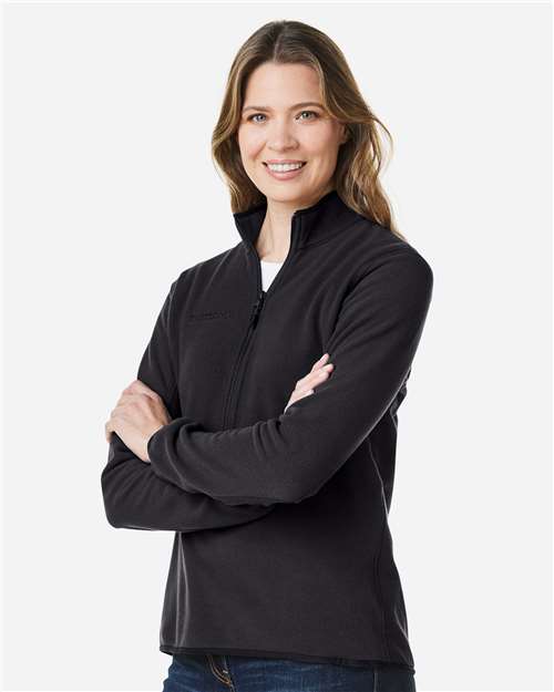 Women's Rocklin Half-Zip Jacket – On Model – Side