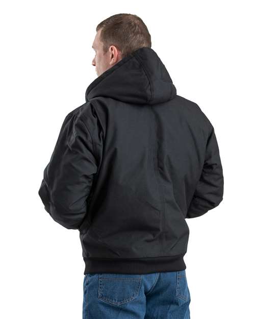 Men's Icecap Insulated Hooded Jacket – On Model – Back