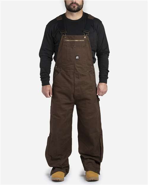 Men's Acre Unlined Washed Bib Overall – On Model