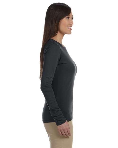 Women's Classic Long Sleeve T-Shirt – On Model – Side