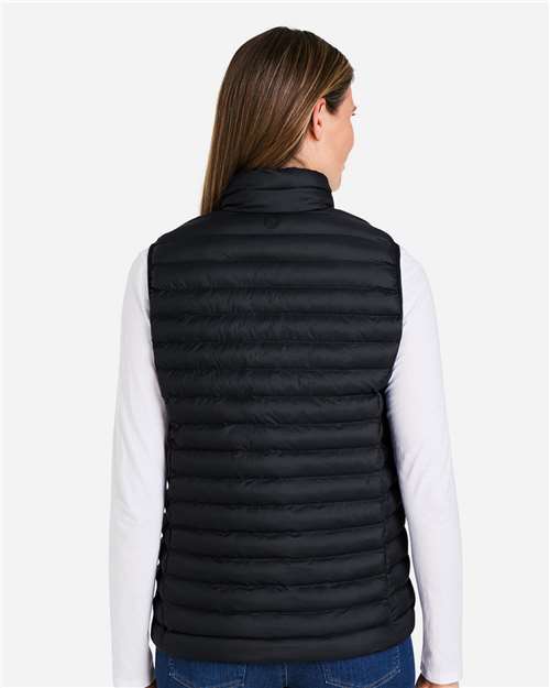 Women's Echo Featherless Vest – On Model – Back