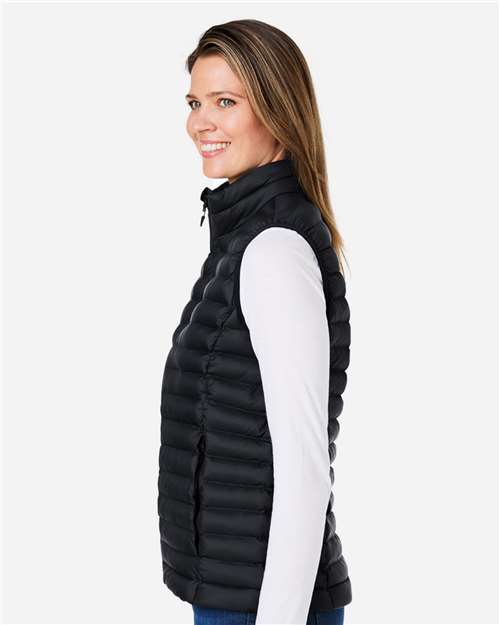 Women's Echo Featherless Vest – On Model – Side