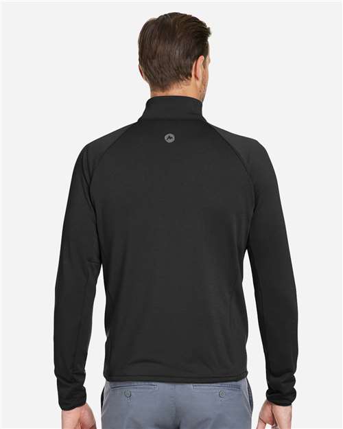 Men's Leconte Half-Zip Pullover – On Model – Back