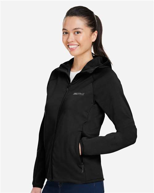 Women's Leconte Full Zip Hooded Jacket – On Model – Side