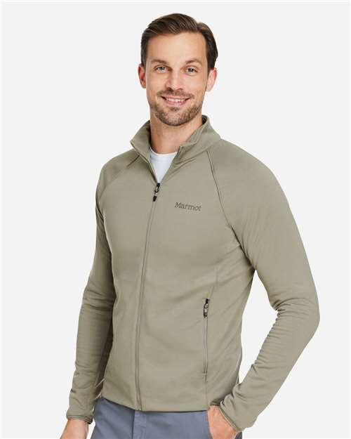 Men's Leconte Fleece Jacket – On Model – Side