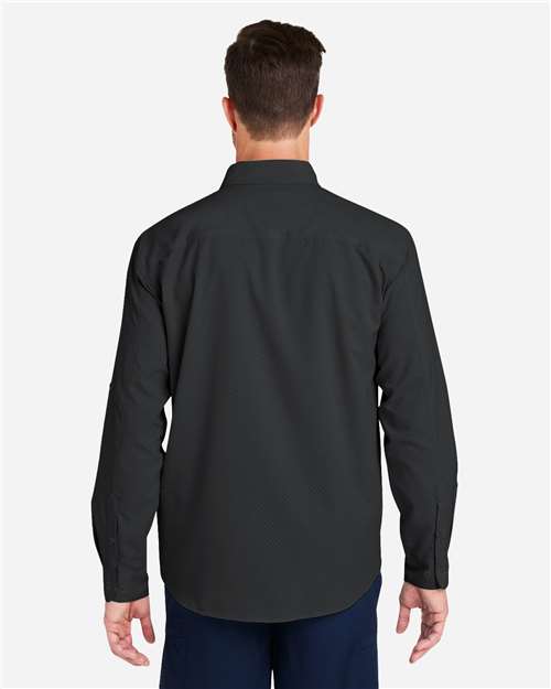 Men's Tide Point Pocket Fishing Shirt – On Model – Back