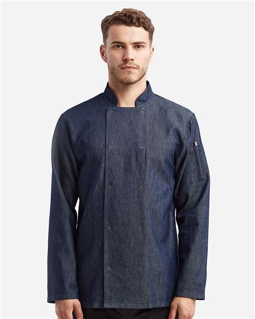 Unisex Denim Chef's Jacket