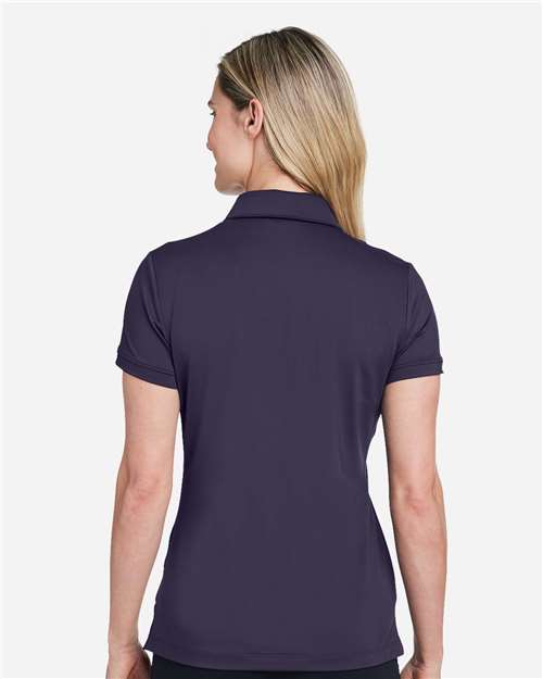Women's Claire Tech Polo – On Model – Back