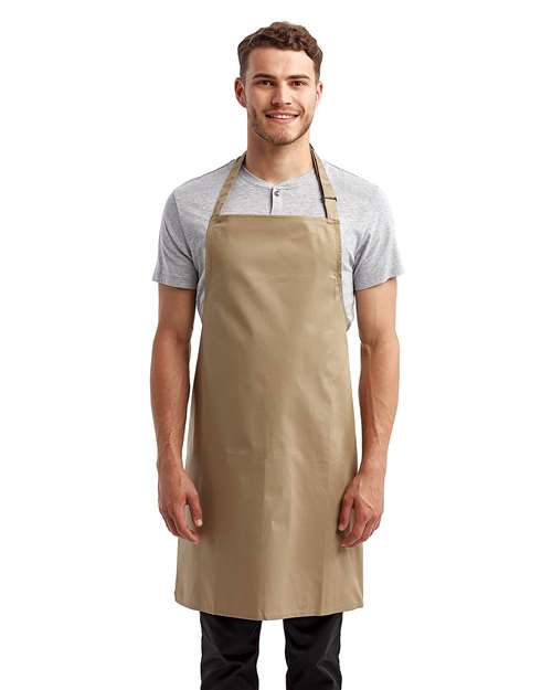 Recycled Bib Apron – On Model