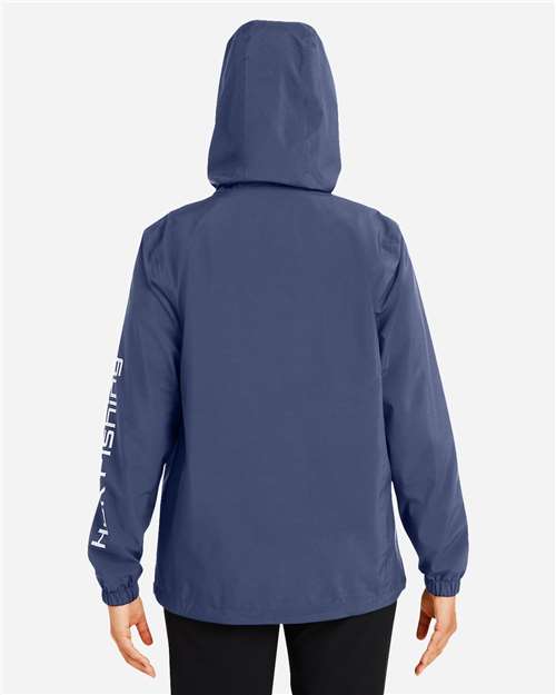 Women's Storm Rain Jacket – On Model – Back