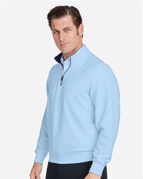 Men's Caves Tech Quarter-Zip Pullover – On Model – Side