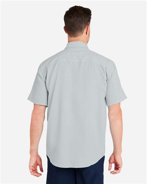 Men's Tide Point Short Sleeve Shirt – On Model – Back