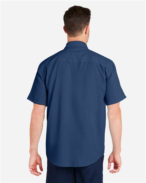 Men's Tide Point Short Sleeve Shirt – On Model – Back