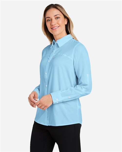 Women's Tide Point Shirt – On Model – Side