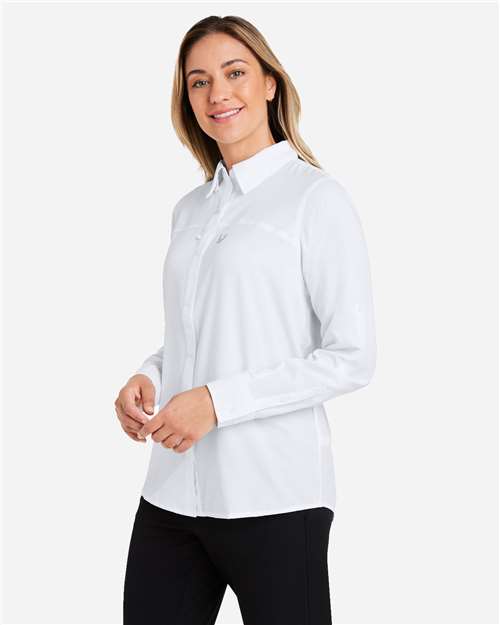 Women's Tide Point Shirt – On Model – Side