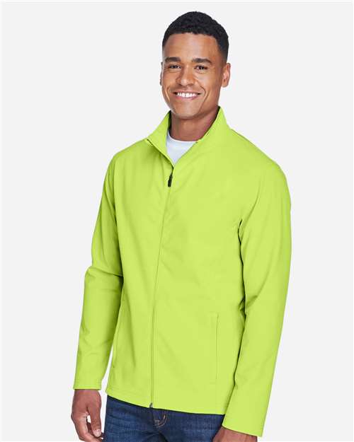 Men's Leader Soft Shell Jacket – On Model – Side