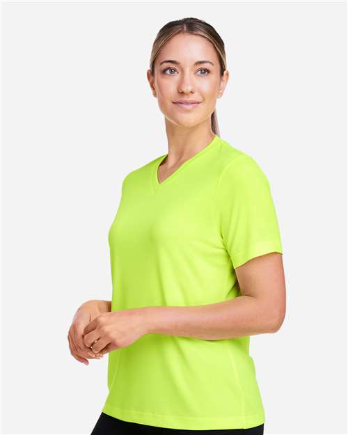 Women's Zone Performance Mesh T-Shirt – On Model – Side