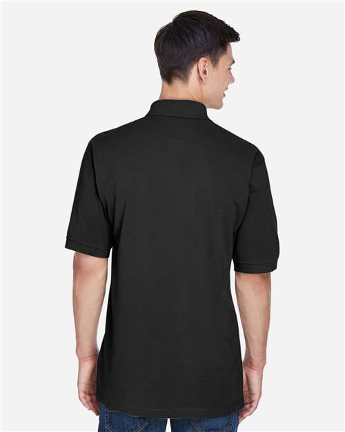 Men's Easy Blend™ Polo – On Model – Back