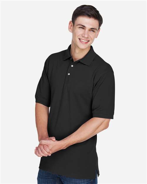 Men's Easy Blend™ Polo – On Model – Side