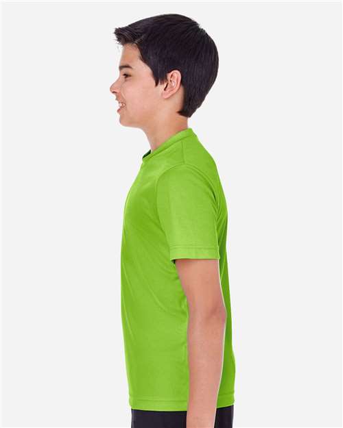 Youth Zone Performance T-Shirt – On Model – Side