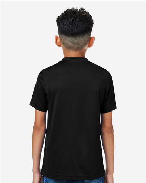 Youth Zone Performance Mesh T-Shirt – On Model – Back