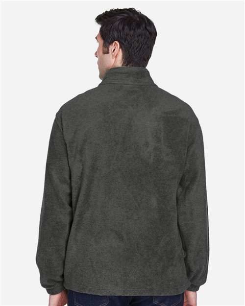 Men's Full-Zip Fleece – On Model – Back