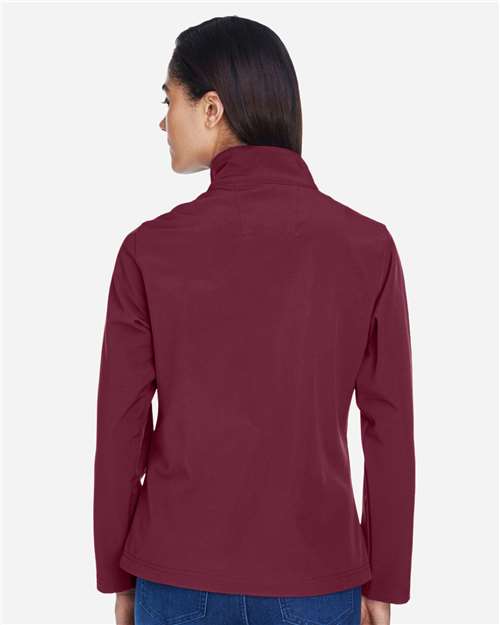 Women's Leader Soft Shell Jacket – On Model – Back