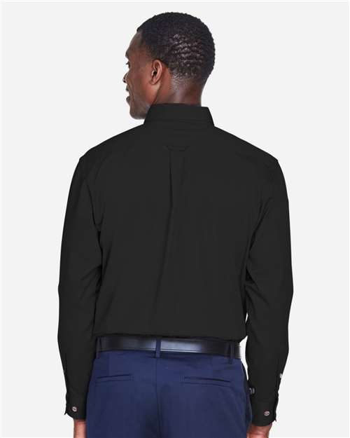 Men's Easy Blend™ Twill Shirt – On Model – Back