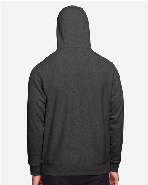 Unisex Zone HydroSport™ Heavyweight Hooded Sweatshirt – On Model – Back