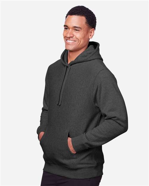 Unisex Zone HydroSport™ Heavyweight Hooded Sweatshirt – On Model – Side