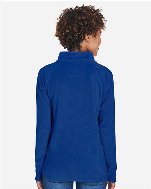 Women's Campus Microfleece Jacket – On Model – Back