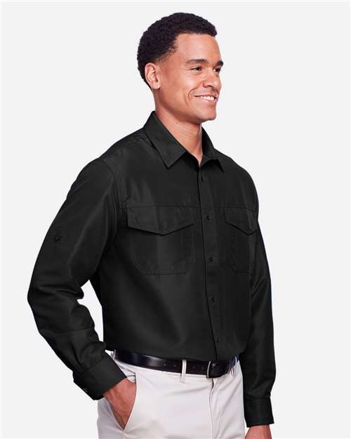 Men's Key West Performance Staff Shirt – On Model – Side