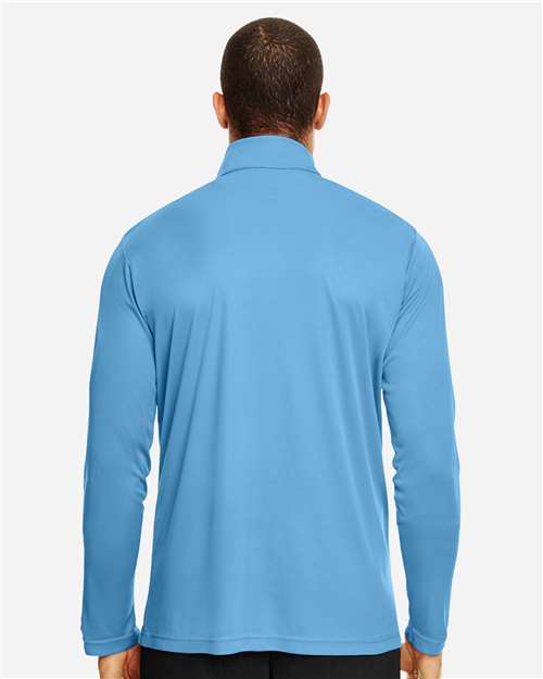 Men's Zone Performance Quarter-Zip Pullover – On Model – Back