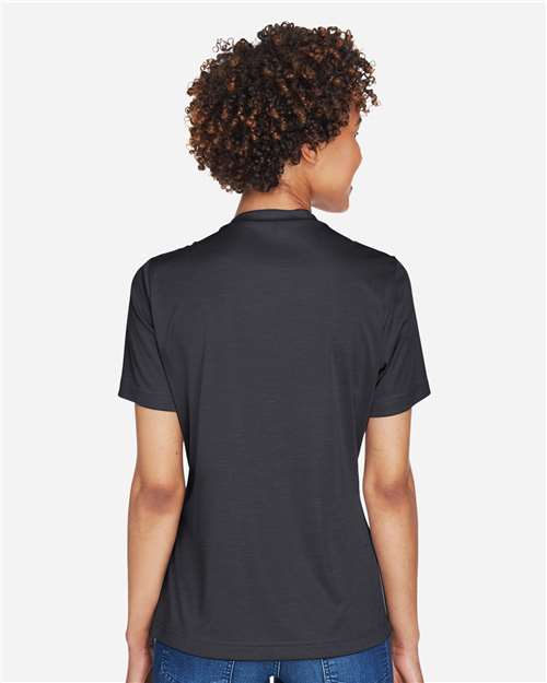 Women's Sonic Heather Performance T-Shirt – On Model – Back