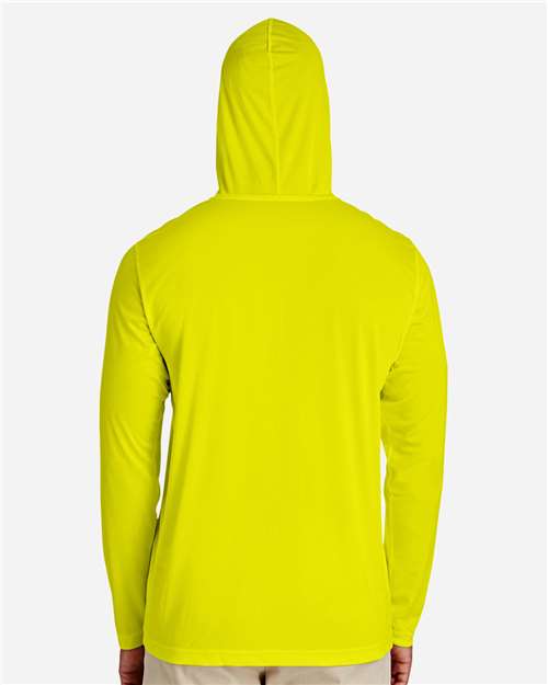 Men's Zone Performance Hooded T-Shirt – On Model – Back