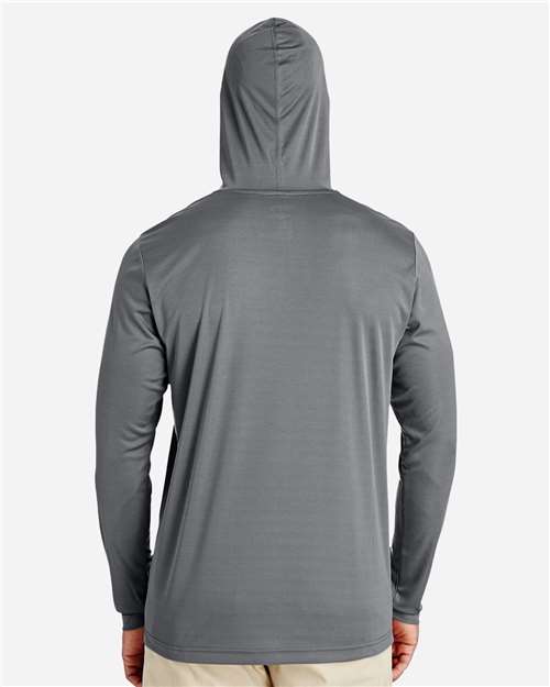 Men's Zone Performance Hooded T-Shirt – On Model – Back