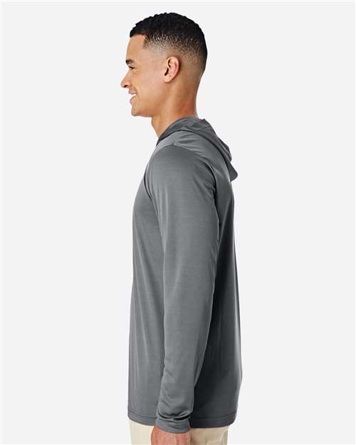 Men's Zone Performance Hooded T-Shirt – On Model – Side