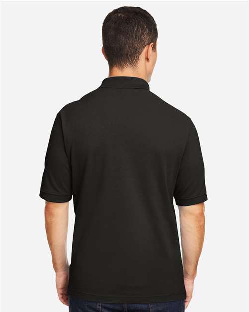 Men's Pique Polo – On Model – Back
