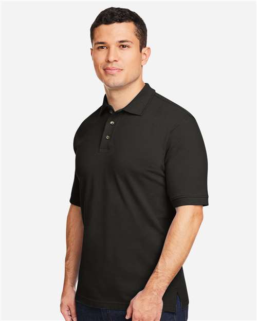 Men's Pique Polo – On Model – Side