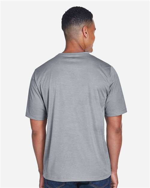 Men's Sonic Heather Performance T-Shirt – On Model – Back