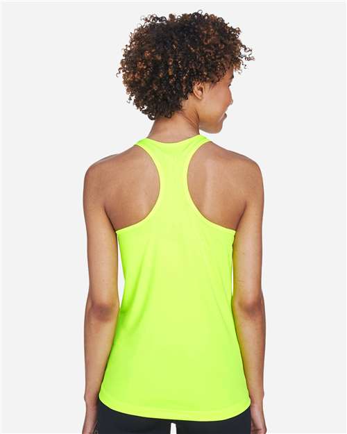 Women's Zone Performance Racerback Tank – On Model – Back