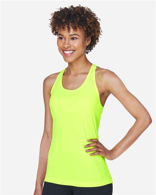 Women's Zone Performance Racerback Tank – On Model – Side