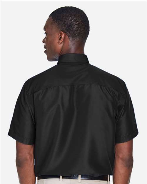 Men's Key West Short Sleeve Performance Staff Shirt – On Model – Back