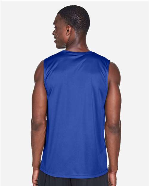 Men's Zone Performance Muscle T-Shirt – On Model – Back